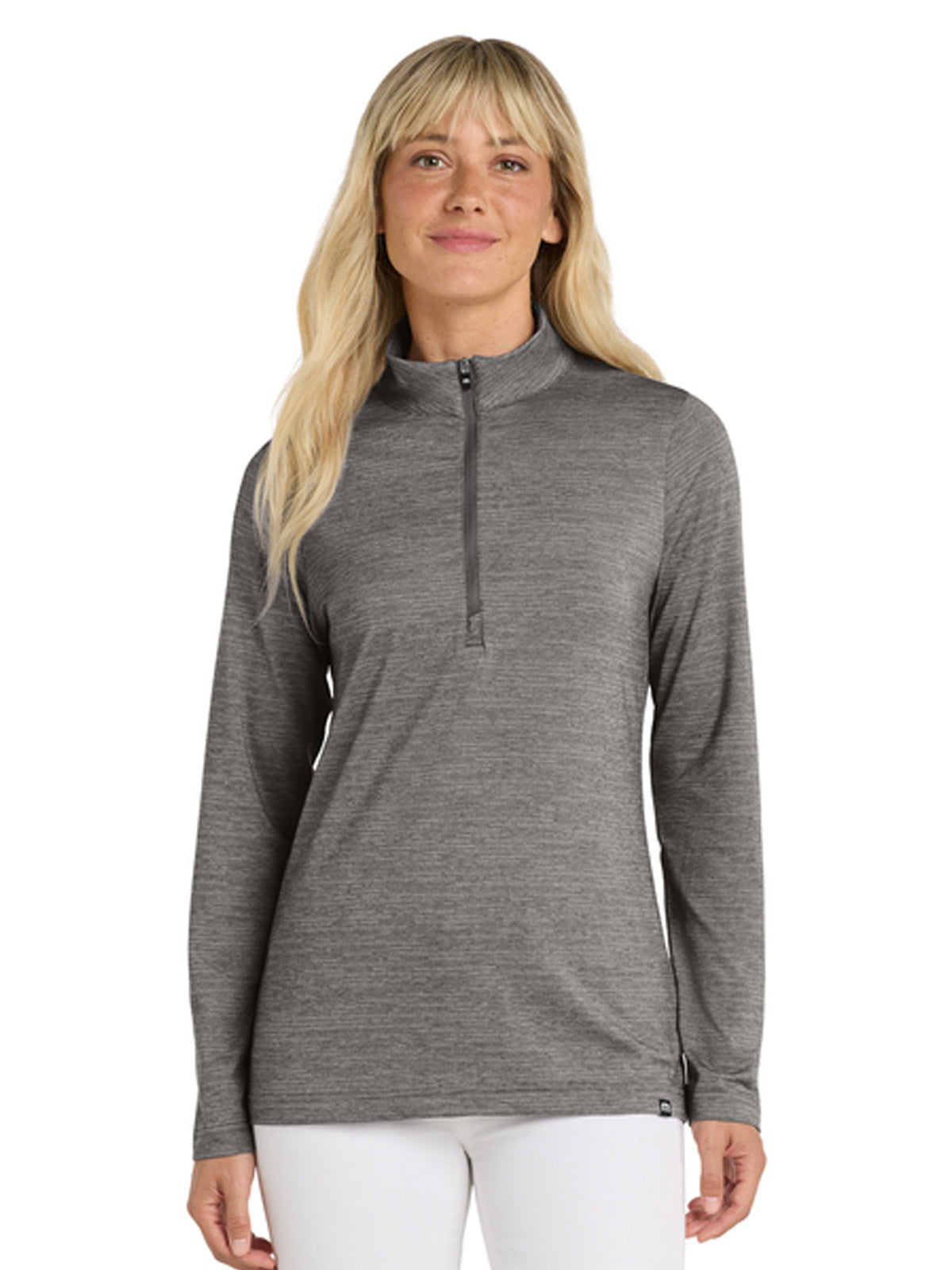 Women's Crestview 1/4-Zip Sweatshirt - TM1WW003 - Grey Heather
