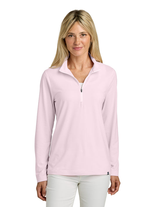 Women's Crestview 1/4-Zip Sweatshirt - TM1WW003 - Stone Pink