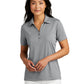 Women's Coto Performance Polo - TM1WX002 - Quiet Shade Grey Heather