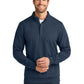 Men's Pocketless Ocean Villa 1/4-Zip Sweatshirt - TMA41421 - Blue Heather