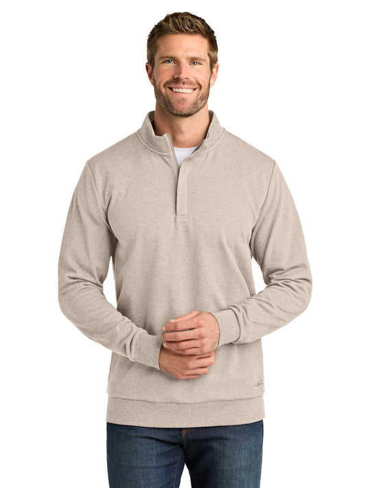 Men's Pocketless Ocean Villa 1/4-Zip Sweatshirt - TMA41421 - Natural Heather