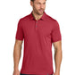 Men's Pocketless Glenview Solid Polo - TMA41461 - Scooter Red