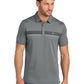 Men's Pocketless Glenview Stripe Polo - TMA41462 - Quiet Shade Grey