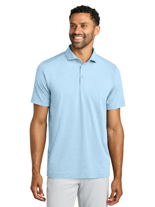 Men's Pocketless Onward Polo - TMA42773 - Airy Blue Heather