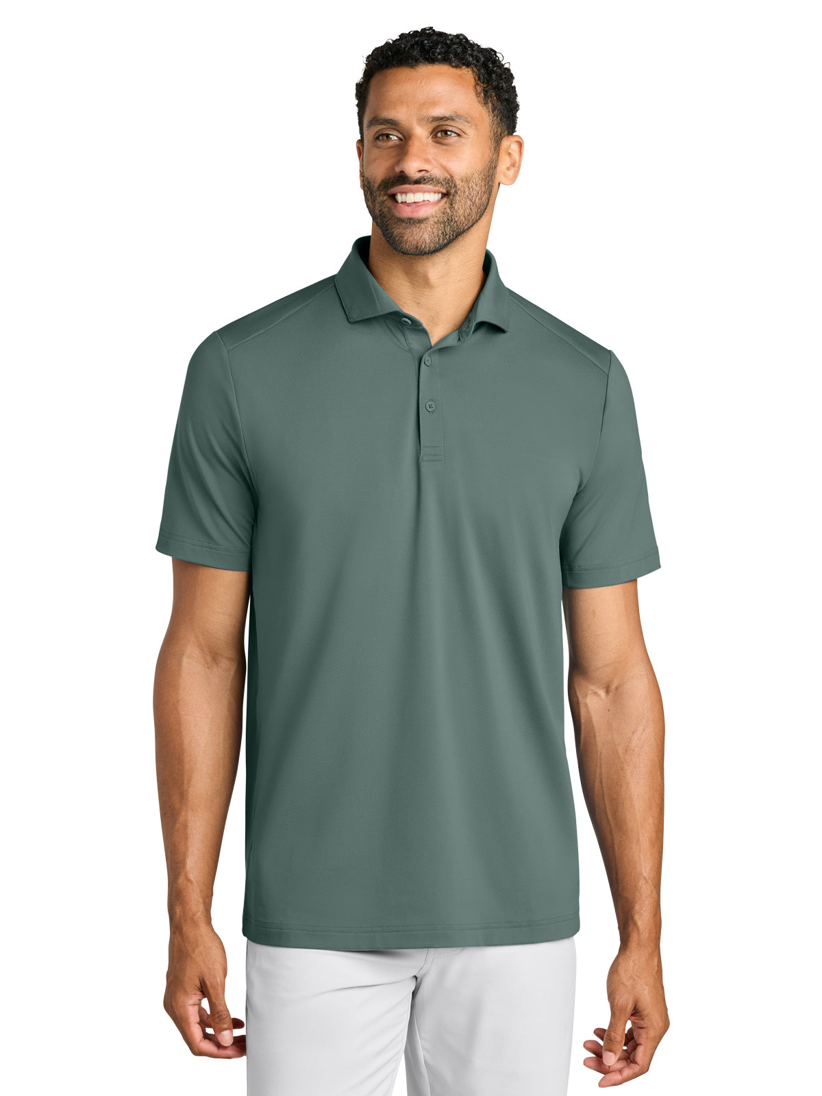 Men's Pocketless Onward Polo - TMA42773 - Balsam Green