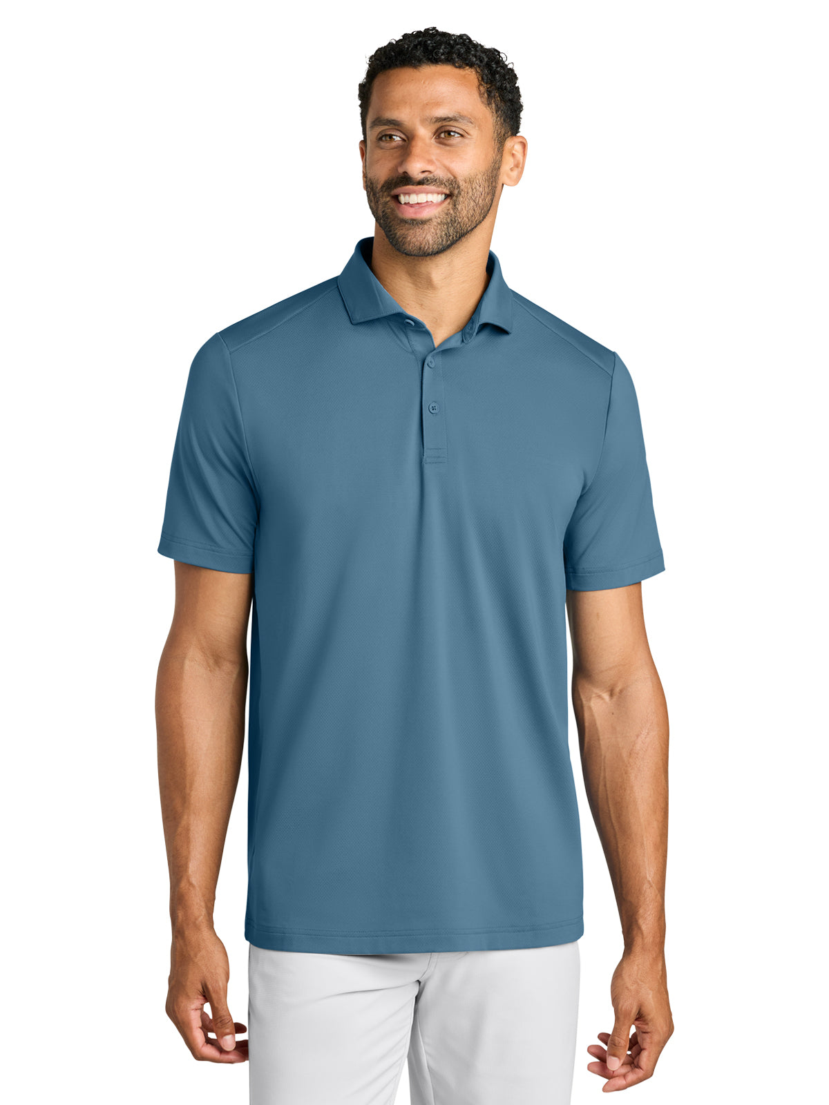 Men's Pocketless Onward Polo - TMA42773 - Copen Blue