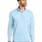 Men's Pocketless Onward 1/4-Zip Sweatshirt - TMA42775 - Airy Blue Heather