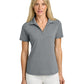 Women's Pocketless Onward Polo - TMA46416 - Quiet Shade Grey Heather