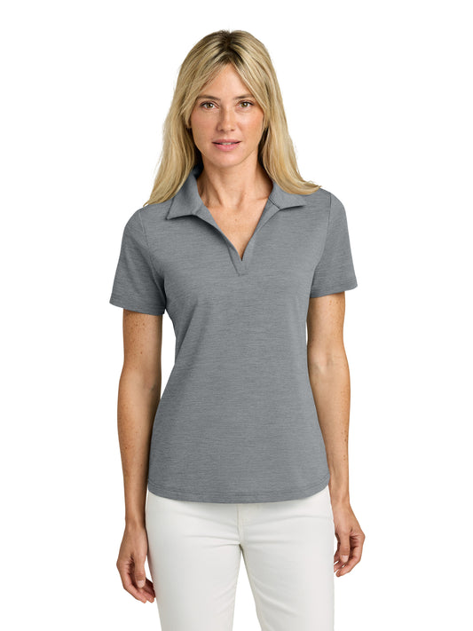 Women's Pocketless Onward Polo - TMA46416 - Quiet Shade Grey Heather