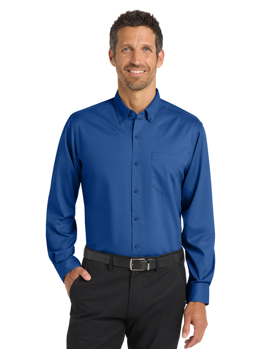 Men's Tall SuperPro™ Twill Shirt - TS663 - True Blue
