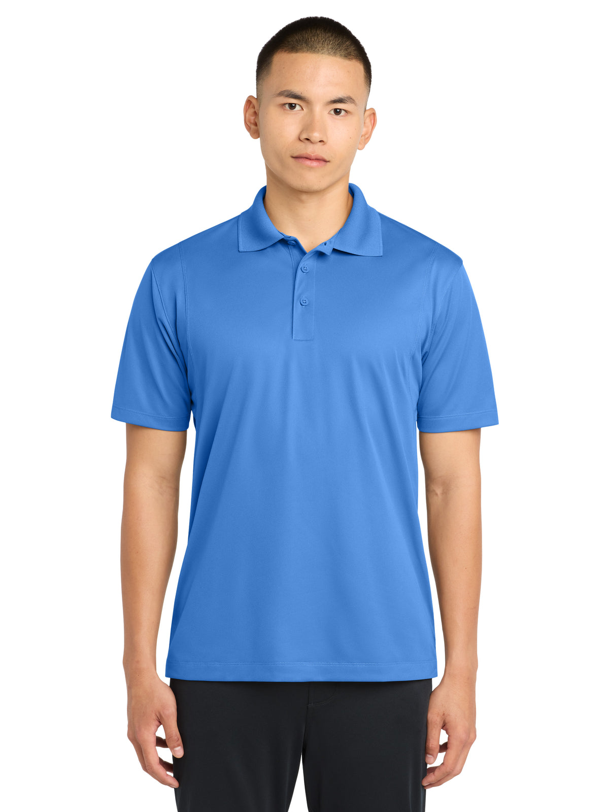 Men's Tall Micropique Sport-Wick Polo - TST650 - Blue Lake
