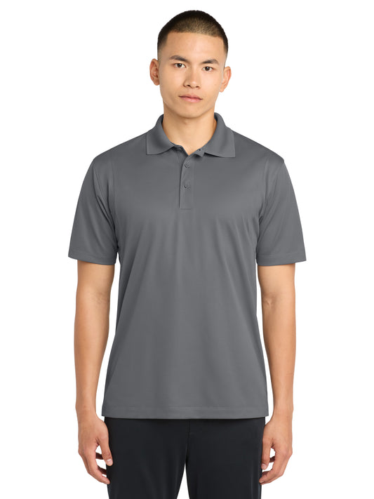 Men's Tall Micropique Sport-Wick Polo - TST650 - Grey Concrete