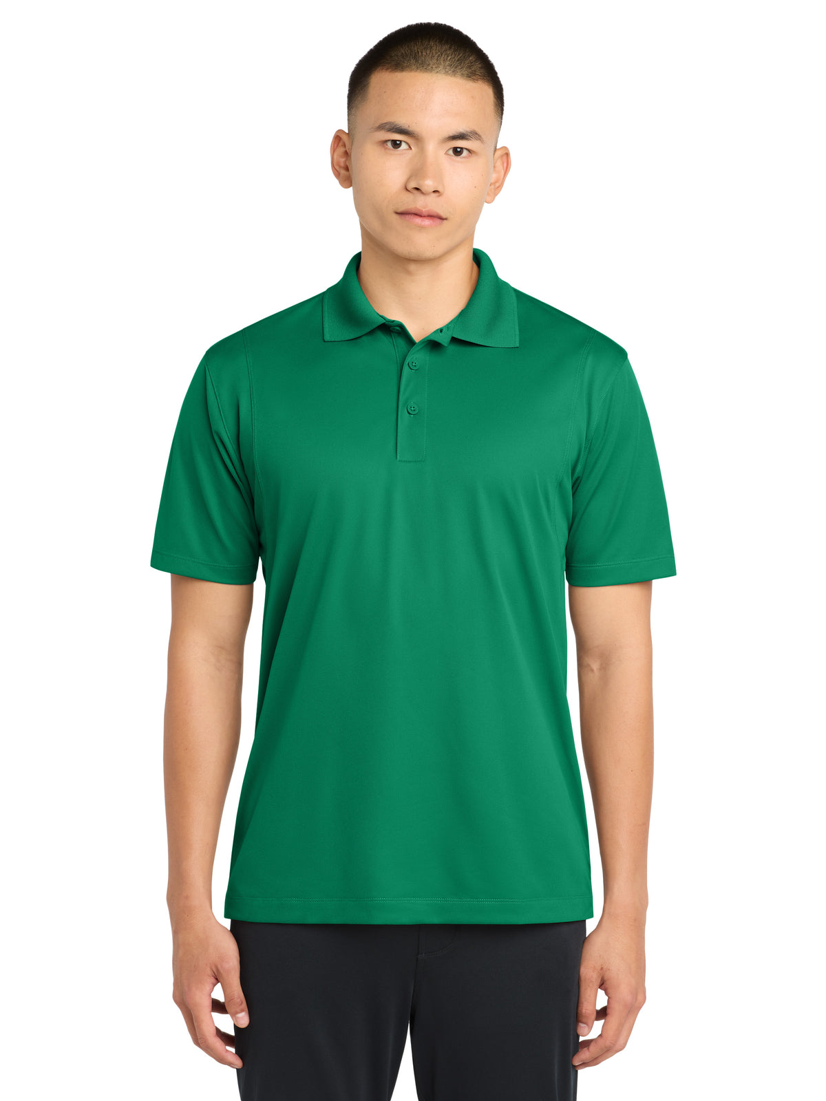 Men's Tall Micropique Sport-Wick Polo - TST650 - Kelly Green