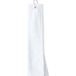 Grommeted Tri-Fold Golf Towel - TW50 - White