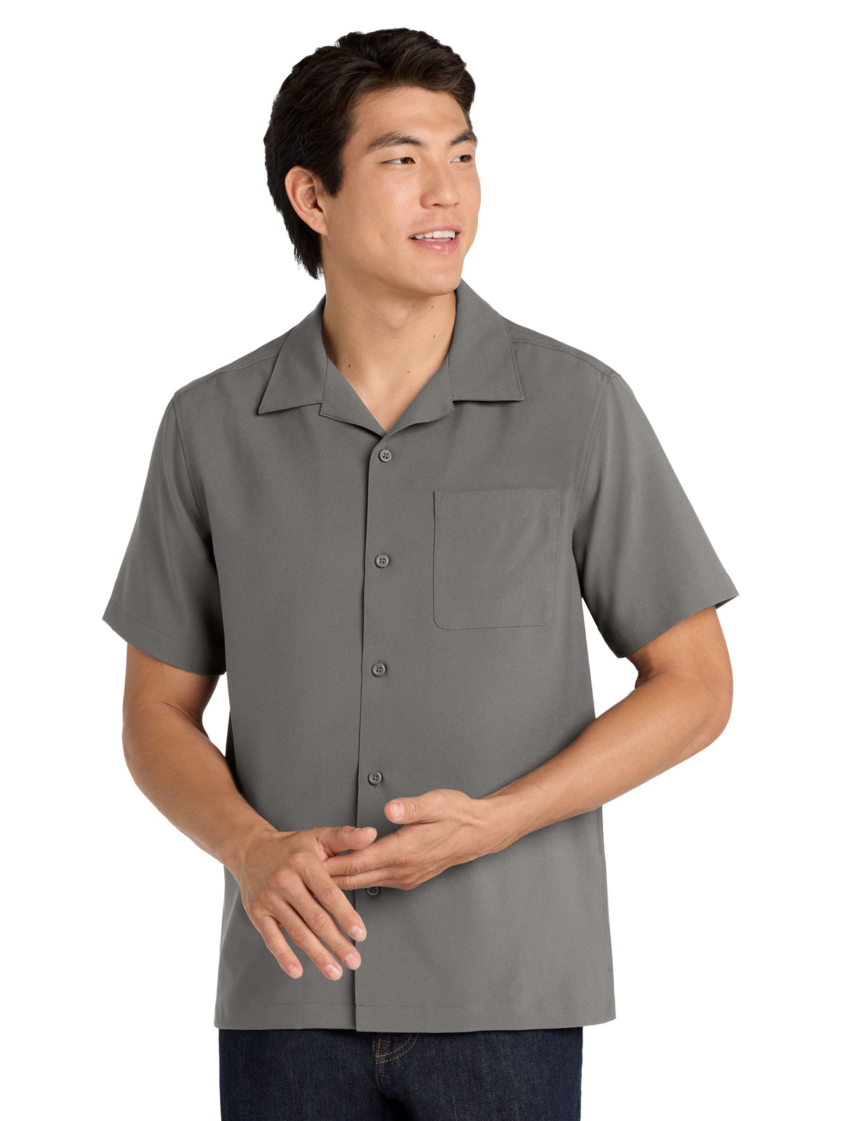 Men's Short Sleeve Performance Shirt - W400 - Graphite