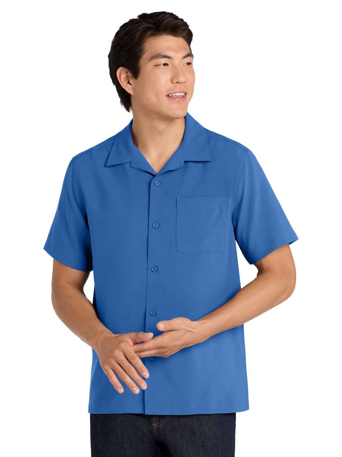 Men's Short Sleeve Performance Shirt - W400 - True Blue