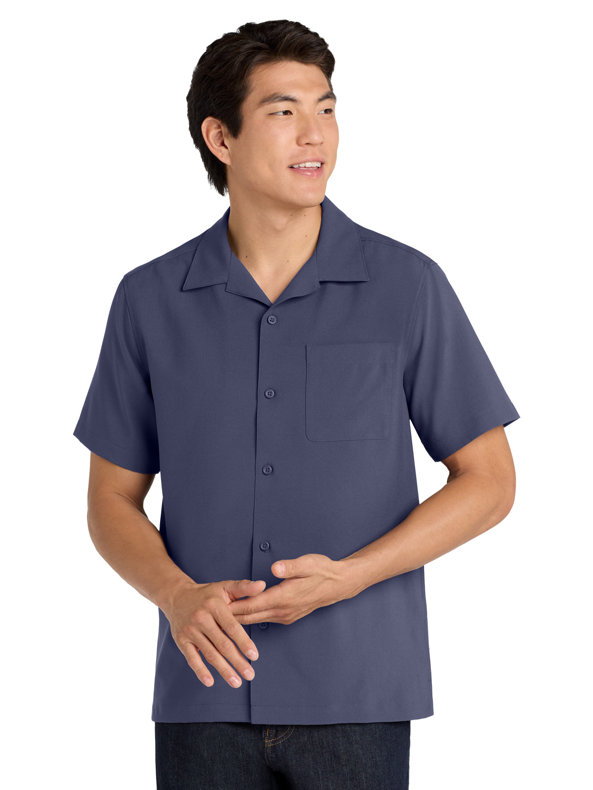 Men's Short Sleeve Performance Shirt - W400 - True Navy