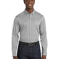 Men's Long Sleeve Button Up Performance Shirt - W808 - Gusty Grey