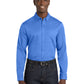 Men's Long Sleeve Button Up Performance Shirt - W808 - Ultramarine Blue