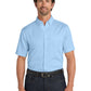 Men's Short Sleeve Button Up Shirt - W809 - Cloud Blue