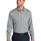 Men's 1-Pocket Easy Care Long Sleeve Shirt - W816 - Gusty Grey