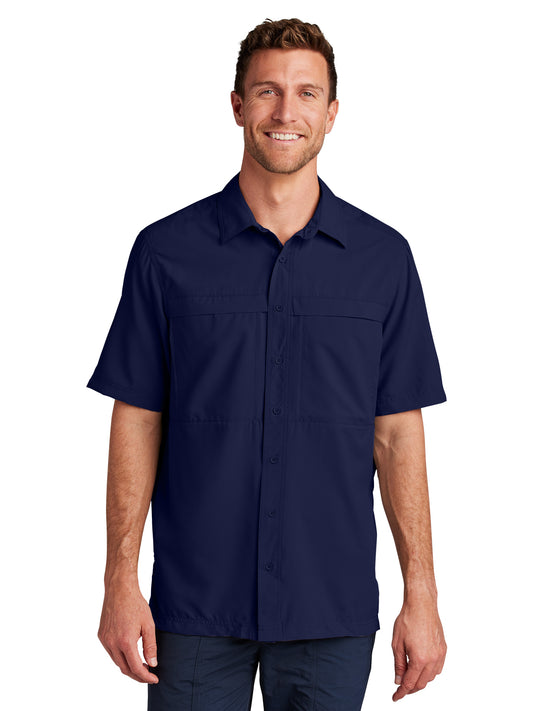 Men's Short Sleeve UV Daybreak Shirt - W961 - True Navy