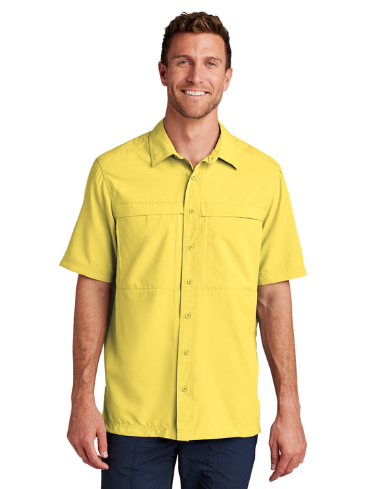 Men's Short Sleeve UV Daybreak Shirt - W961 - Yellow