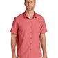 Men's Short Sleeve UV Dockside Shirt - W963 - Coral Reef