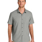 Men's Short Sleeve UV Dockside Shirt - W963 - Gusty Grey