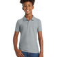 Youth Core Classic Pique Polo - Y100 - Gusty Grey