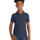 Youth Core Classic Pique Polo - Y100 - River Blue Navy