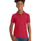 Youth Core Classic Pique Polo - Y100 - Rich Red