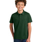 Youth Wearever Performance Pique Polo - Y240 - Deep Forest Green