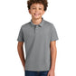 Youth Wearever Performance Pique Polo - Y240 - Gusty Grey