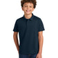 Youth Wearever Performance Pique Polo - Y240 - River Blue Navy