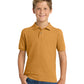 Youth Silk Touch Polo - Y500 - Gold
