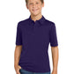Youth Silk Touch Performance Polo - Y540 - Bright Purple