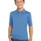 Youth Silk Touch Performance Polo - Y540 - Carolina Blue