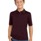 Youth Silk Touch Performance Polo - Y540 - Maroon