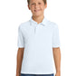 Youth Silk Touch Performance Polo - Y540 - White