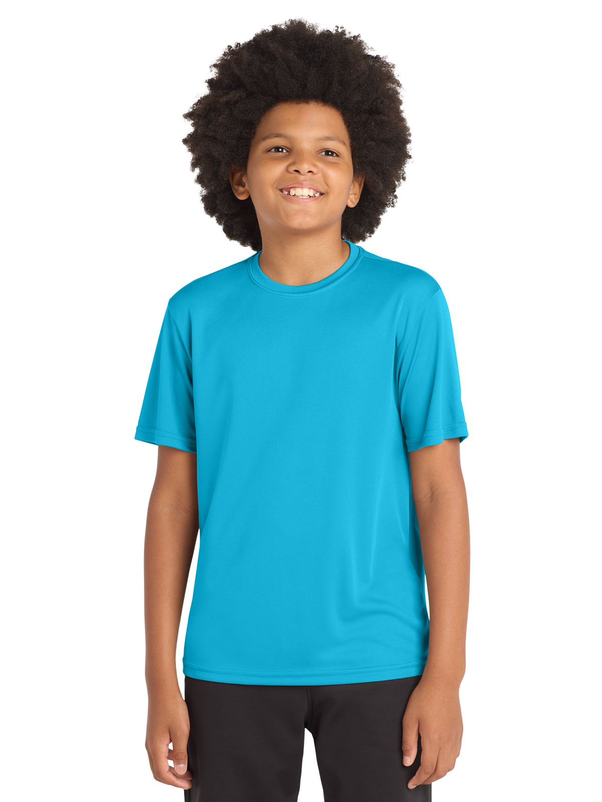 Youth PosiCharge Competitor T-Shirt - YST350 - Atomic Blue