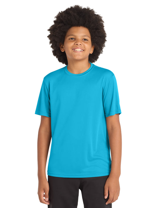 Youth PosiCharge Competitor T-Shirt - YST350 - Atomic Blue