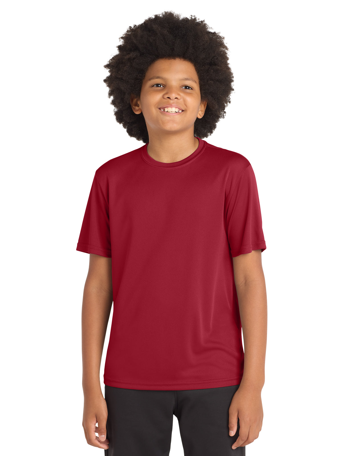 Youth PosiCharge Competitor T-Shirt - YST350 - Deep Red