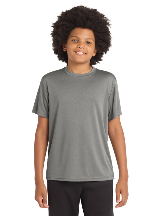 Youth PosiCharge Competitor T-Shirt - YST350 - Grey Concrete