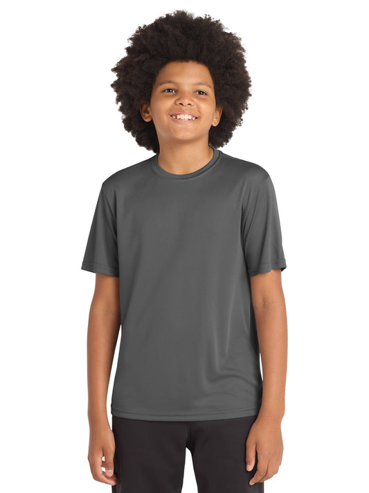Youth PosiCharge Competitor T-Shirt - YST350 - Iron Grey