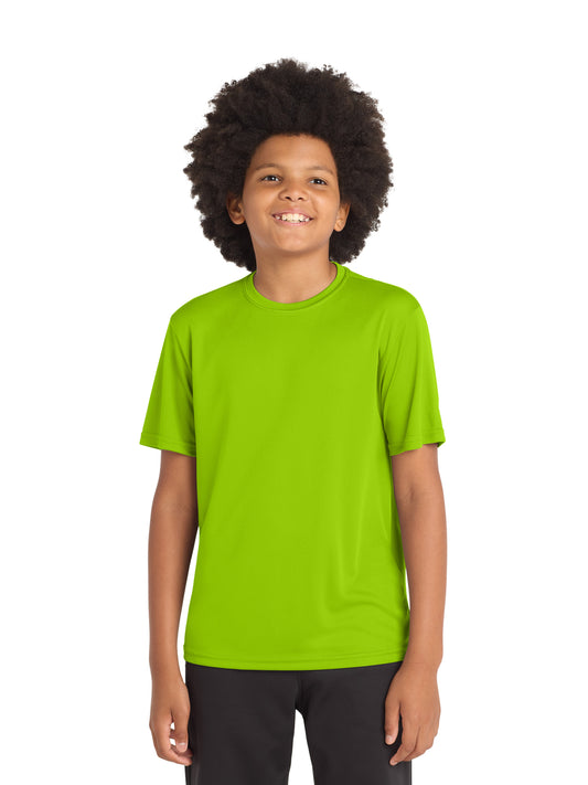 Youth PosiCharge Competitor T-Shirt - YST350 - Lime Shock