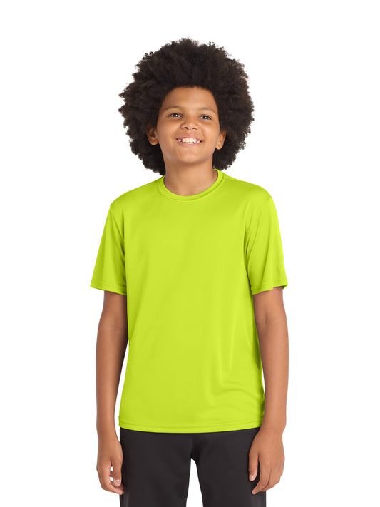 Youth PosiCharge Competitor T-Shirt - YST350 - Neon Yellow