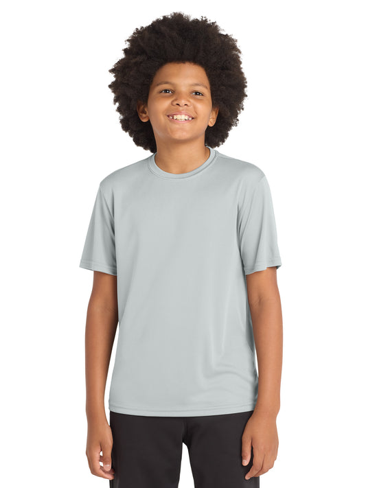 Youth PosiCharge Competitor T-Shirt - YST350 - Silver