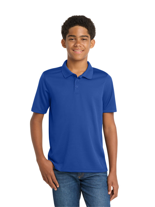 Boy's PosiCharge RacerMesh Polo - YST640 - True Royal