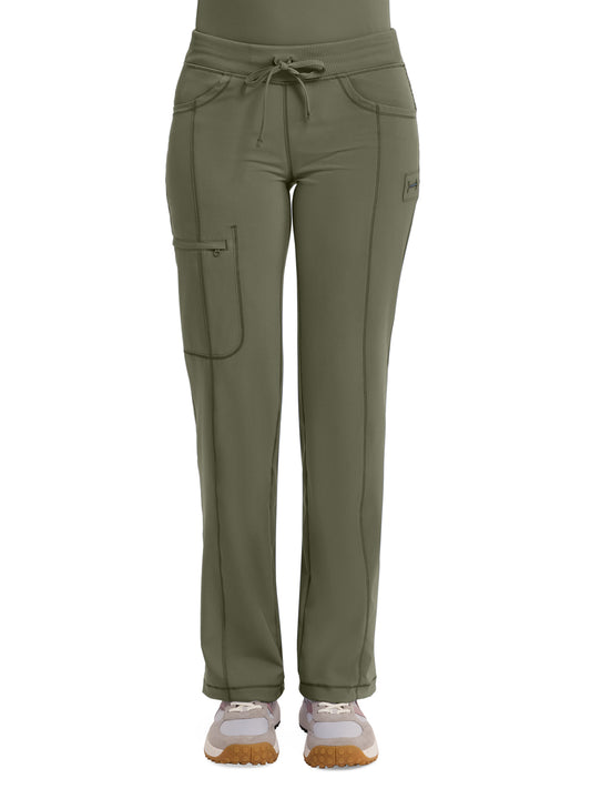 Women's 4-Pocket Low Rise Pant - 1123A - Olive